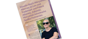 Wywiad z Klaudią Błach Morysińska w sekcji Women in IP Leadership w The Trademark Lawyer Magazine